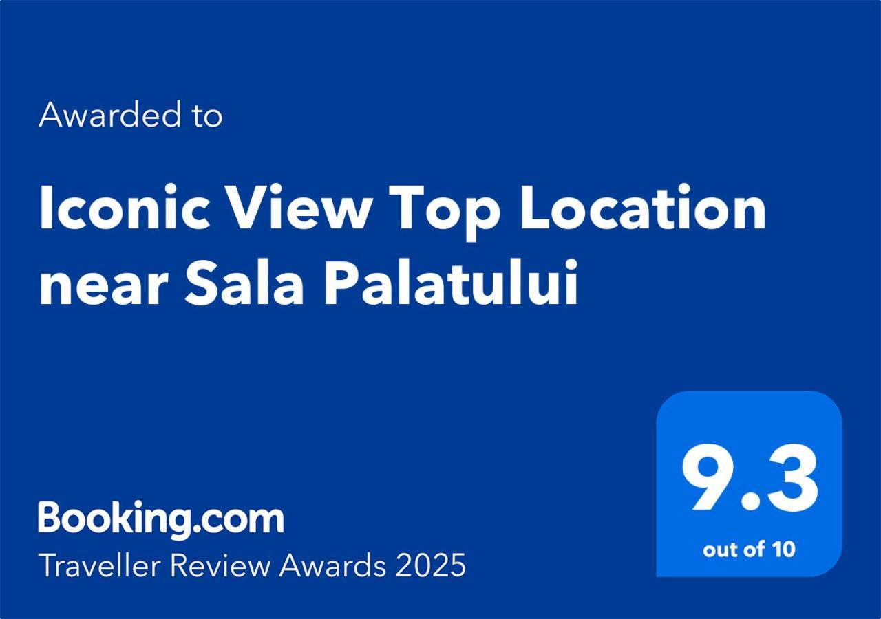 Top Location With Iconic View - Sala Palatului Bucarest Esterno foto